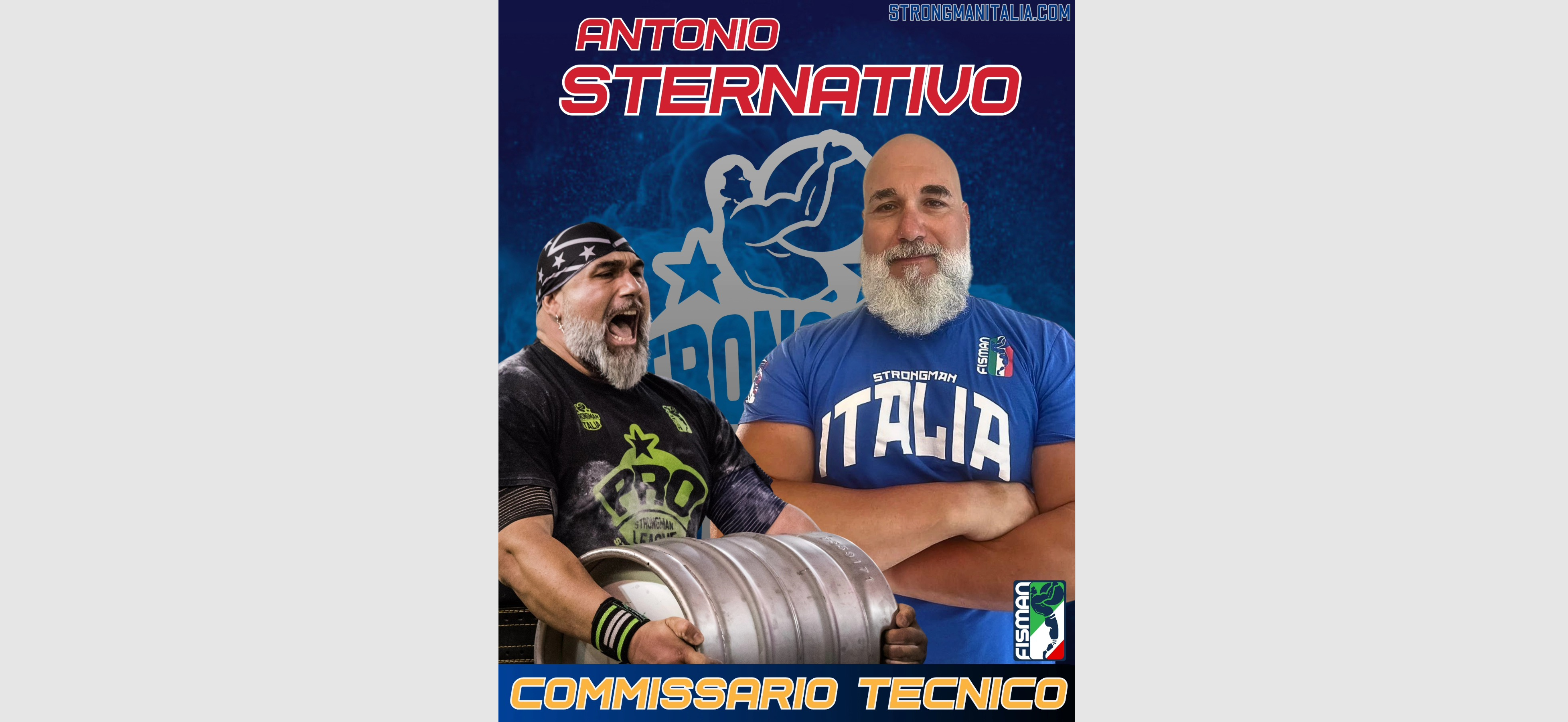 ANTONIO STERNATIVO E' IL NUOVO COMMISSARIO TECNICO DELLA NAZIONALE ITALIANA
